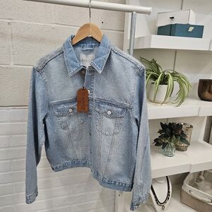 Rhinestone Denim Jacket